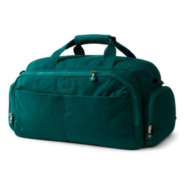 Imagem de Bolsa Mala Para Academia E Viagem Com 5 Bolsos Ajustável - Sforte, Azu