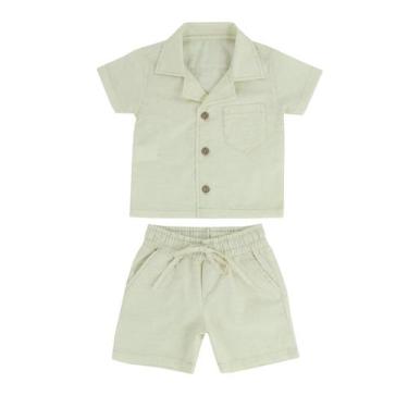 Imagem de Conjunto masculino gola sport 460 anda ja, 1, Bege nude