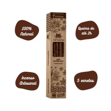 Imagem de Incenso Natural Nirvana Premium - Anis Estrelado