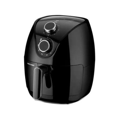Imagem de Fritadeira Elétrica Sem Óleo 4 Litros Multilaser 110V, Preto, 110V