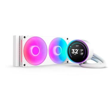 Imagem de Water Cooler NZXT Kraken Elite AIO V2, 240mm, LCD IPS, RGB, Intel e AM
