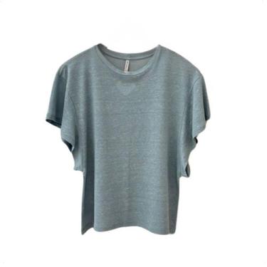 Imagem de Blusa linho belga borboleta del amo, Azul claro, G