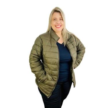 Imagem de Jaqueta Plus Size Feminina Puffer Bobojaco Forrada Pelinhos 628025 - F