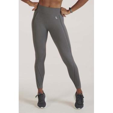 Imagem de Calça Legging Feminina Max Lupo Sport Compressão Fitness, M, Grafite 8