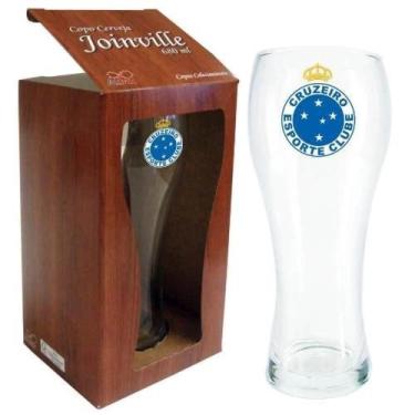 Imagem de Copo de Vidro Joinville Cerveja Chopp 680ml - Cruzeiro