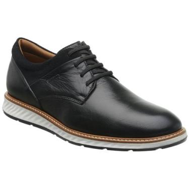 Imagem de Sapato Masculino West Fran Oxford Couro 5802, 40, Preto