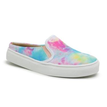Imagem de Tênis Mule Feminino Slip On Calcanhar Aberto Lançamento Estilo Primave