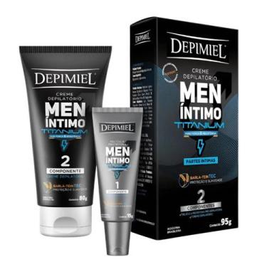 Imagem de Creme Depilatório Depimiel Corporal Men Partes Intimas 95g