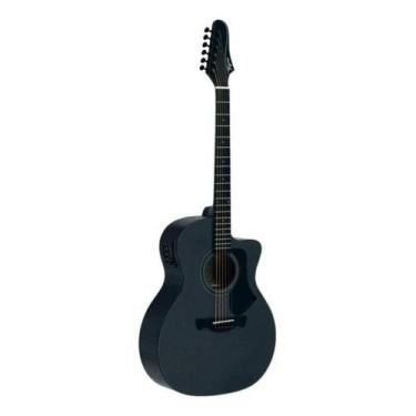 Imagem de Violão Tagima Rio Negro Eletroacústico Aço Metallic Silver
