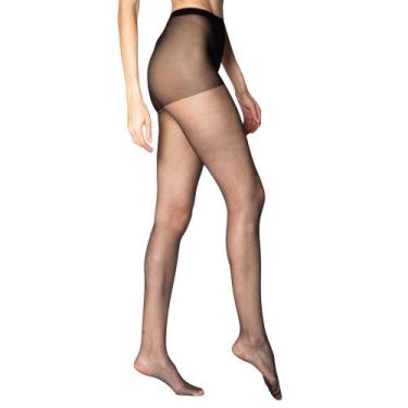 Imagem de Meia-Calça Invisível Fio 6 Loba Lupo 5870-002, Preto, P