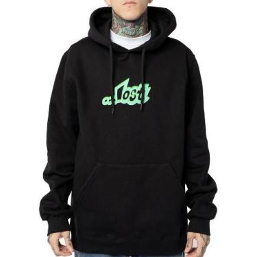 Imagem de Moletom Lost Canguru Lost 2 Colors WT24 Masculino Preto, Preto, P