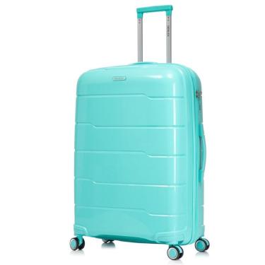 Imagem de Mala de Viagem Grande 32kg em Polipropileno Expansível com Zíper e Rodas 360º Modelo Li...