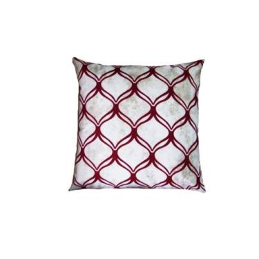 Imagem de Capas de Almofadas 40x40 Estampa Arabesco Nallu Decor, Vinho