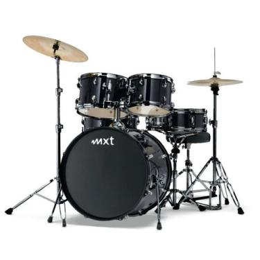 Imagem de Bateria Acústica Completa MXT M-B120PC
