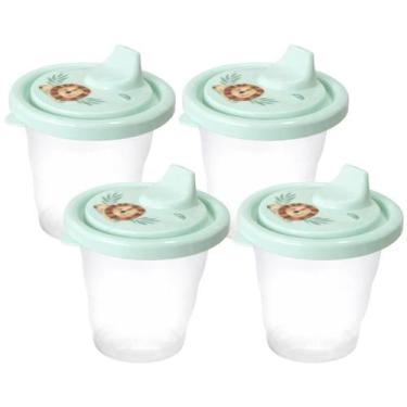 Imagem de Copo Com Bico 200ml Transição Criança Personagens Menino Menina - - PL