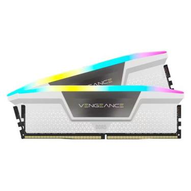 Imagem de Memória RAM Corsair Vengeance RGB 32GB (2x16GB) DDR5 6000MHz - CMH32GX