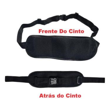 Imagem de Cinto Segurança Cadeira Rodas Abdomen Alça Cadeirante - Tarju