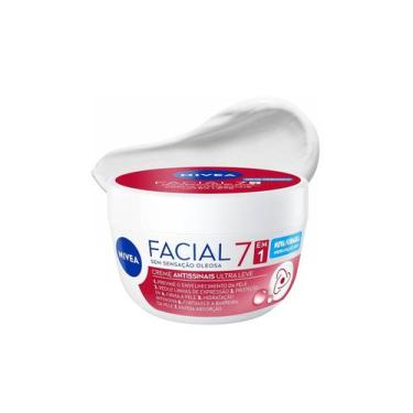 Imagem de Creme Facial Antissinais Ultraleve 7 em 1, 100g Nivea