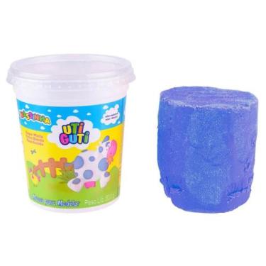 Imagem de Massinha uti guti pote 500 g - azul - uti guti - 4024, U