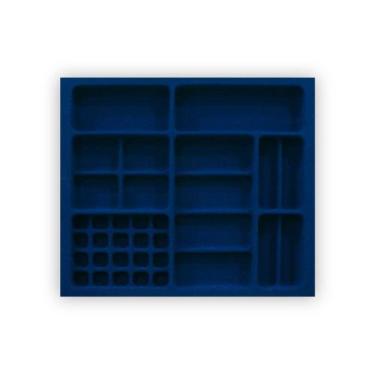 Imagem de Porta Joias Aveludado PJ-09 Moldplast, Azul, 525 mm