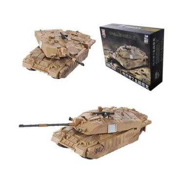 Imagem de Blocos De Montar Da Série Militar M1A2 T90 Leopard Challenger, Modelo 