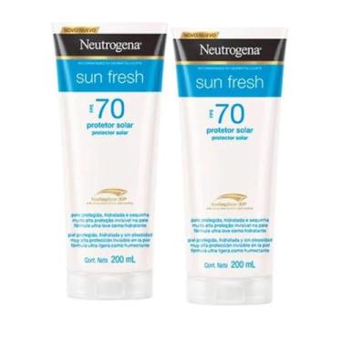 Imagem de Kit 2 unidades Neutrogena Sun Fresh FPS 70 200ml