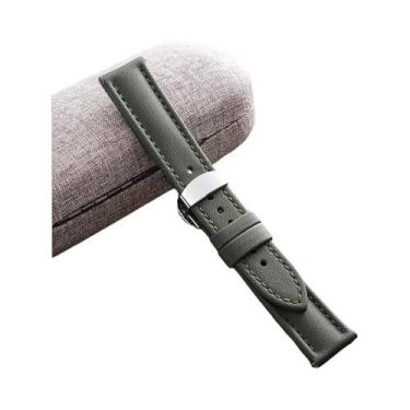 Imagem de Pulseira De Nylon Impermeável Para Relógio Com Fecho Borboleta De Libe