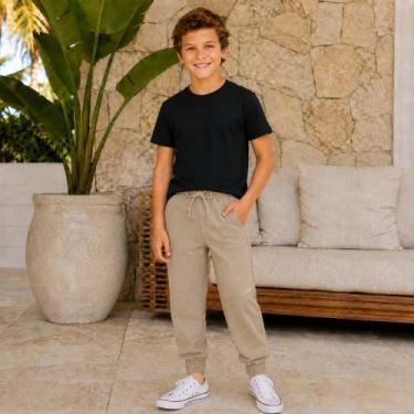 Imagem de Calça Infantil Menino Divertto em Microfibra Stripe com Elastano - Div