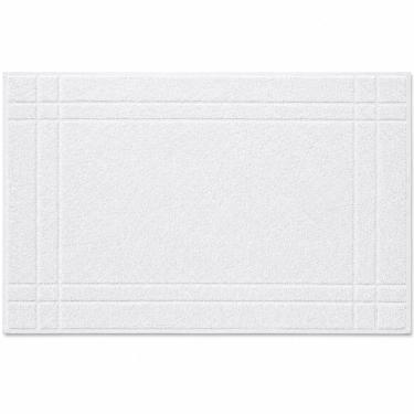 Imagem de Toalha de Piso Hotelaria 90% Algodão 10% Poliéster 450g-m2 50x70cm 1 Peça Branco Bene Casa