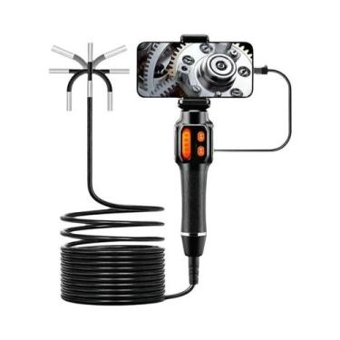 Imagem de Câmera Endoscópica HD Rotativa 360 Graus Com Lente De 6mm Para Inspeçã