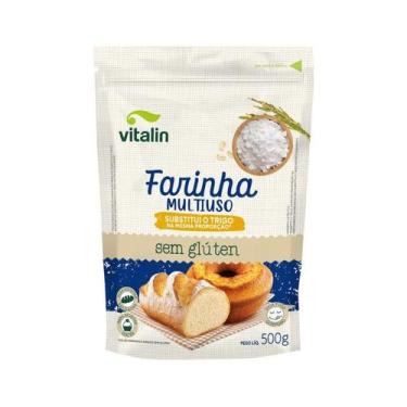 Imagem de Farinha Multiuso Sem Glúten Vitalin 500g