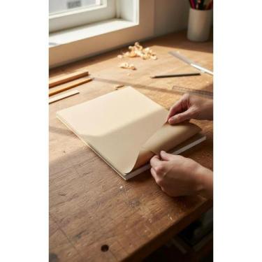 Imagem de Papel Kraft Adesivo A4 Marrom 20 Folhas P/ Impressão - Congratulations
