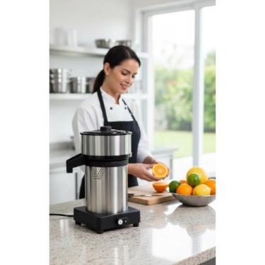 Imagem de Espremedor Industrial 400W Inox Preto 60Hz Alta Rotação - Congratulati