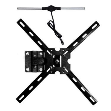 Imagem de Suporte Articulado + Antena Sinal Digital Tv Até 56 3 Mov