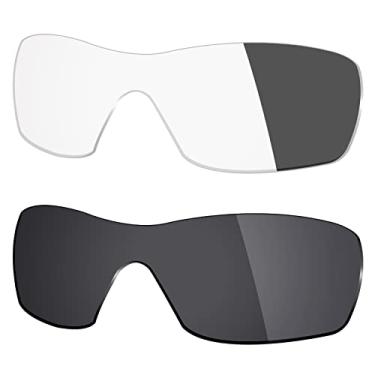 Imagem de 2 pares de lentes polarizadas de substituição da Mryok para óculos de sol Oakley Dart – Opções