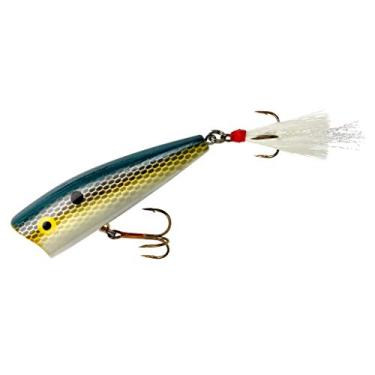 Imagem de Rebel Isca de pesca Pop-R Topwater Popper, Foxy Shad, Magnum Pop-R (1/56.7 g), tamanho único, 7,6 cm
