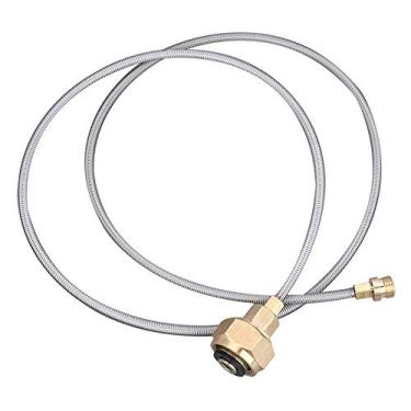 Imagem de Adaptador de mangueira de fogão, fogão de câmera ao ar livre, uso doméstico, cilindro de GLP, adaptador de cabeça de conversão para tanque de gasolina para uso ao ar livre