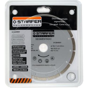 Imagem de Disco Diamantado Segmentado 7 Polegada Starfer