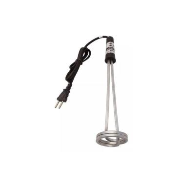 Imagem de Ebulidor Fervedor Aquecedor Elétrico Médio Inox 1.000w 