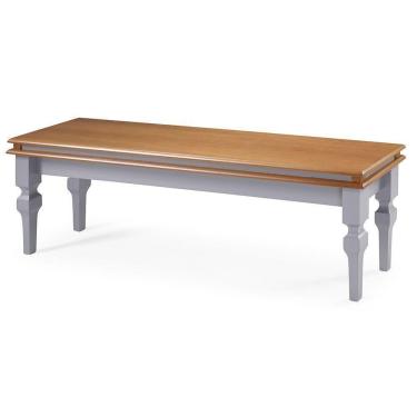 Imagem de Banco De Madeira Manchester - M52052 Largura 150cm Cinza