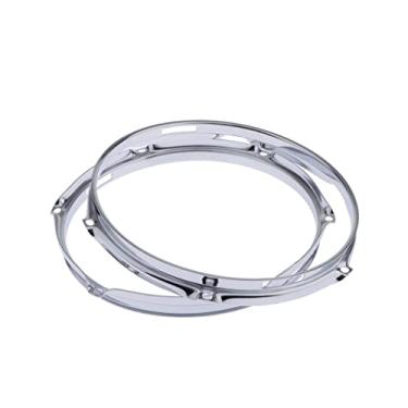 Imagem de Generic Argolas de tarola cromadas fundidas 25,4 cm 6 orelhas/orifícios/fechos, liga de zinco