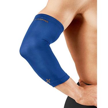 Imagem de Tommie Copper Men's Recovery Vantage Elbow Sleeve, Cobalt Blue, X-Large