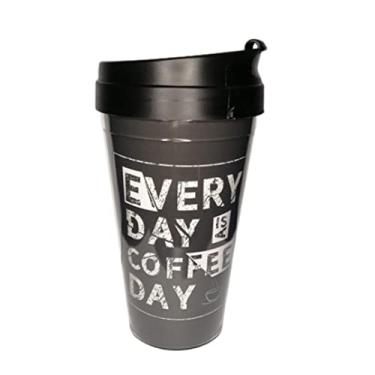 Imagem de Copo Térmico C/ Tampa Every Day Is A Coffe Day - Café