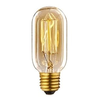 Imagem de LAMPADA FILAMENTO DE CARBONO - T45-25W/127V - AMBAR - 2400K - GALAXY LED