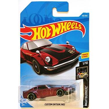 Imagem de Hot Wheels 2018 50th Anniversary Nightburnerz Custom Datsun 240Z 140/365, Maroon