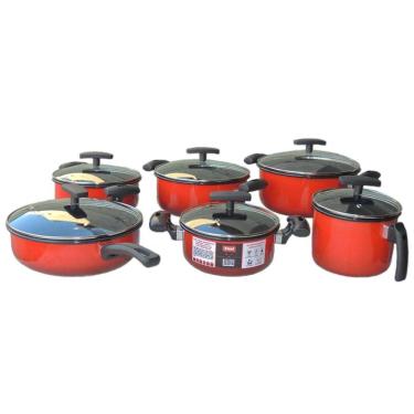 Imagem de Panelas Steel Vidro Cerâmica Lenha Indução Gás Eletrico