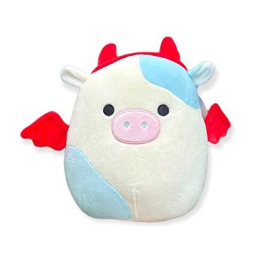 Imagem de Squishmallow Official Kellytoy Halloween Squishy Soft Plush Toy Animals (Belana Cow (Devil Costume), 8 Inch)