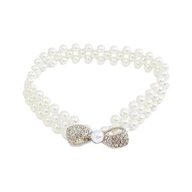 Imagem de 1 Par de Cortinas de Cortinas Alta Elástica Cortinas Fixas Reutilizáveis Cinta de Cortina de Pérola Falso Laço para Casa Dormitório Decoração de Hotel, E, 4 pcs