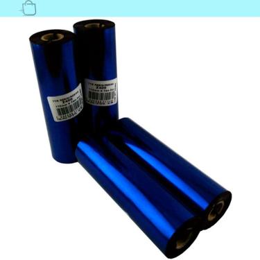 Imagem de 4 Un Ribbon De Resina SóProduto 110x74m Para Impressora Zebra Gc420 Argox