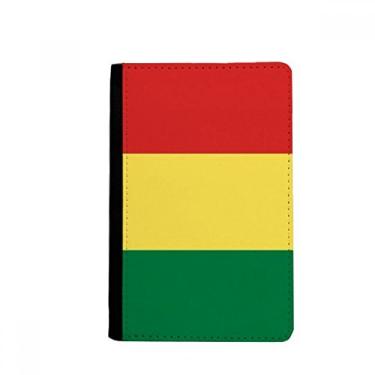 Imagem de Porta-passaporte com a bandeira da Bolívia com símbolo do país e estampa de marca Notecase Burse capa para cartão, Multicolor
